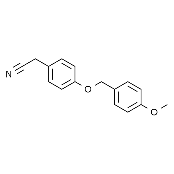 2-(4-(4-甲氧基苄基)氧基苯基)乙腈