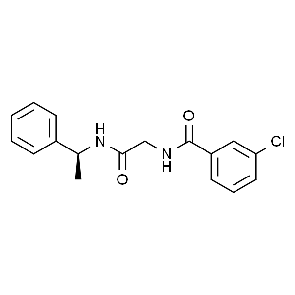 3-氯-N-2-氧代-2-(1S)-1-苯基乙基氨基乙基苯甲酰胺