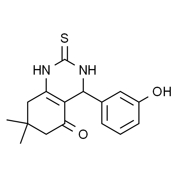 2,3,4,6,7,8-六氢-4-(3-羟基苯基)-7,7-二甲基-2-硫代-5(1H)-喹唑啉酮