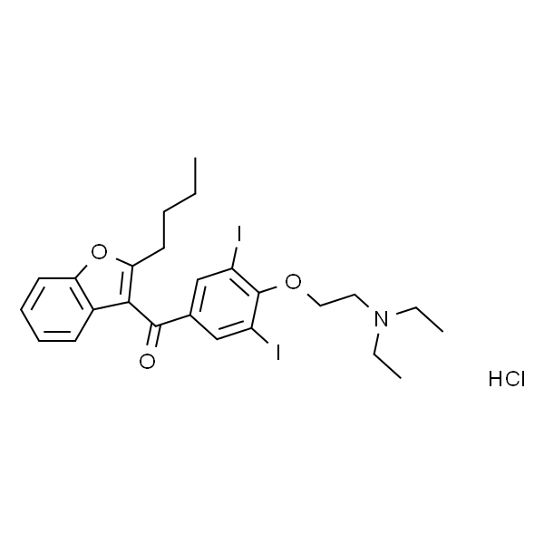 Amiodarone (hydrochloride)  盐酸胺碘酮