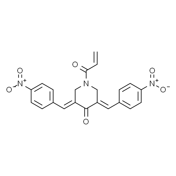 (3E,5E)-3,5-二(4-硝基苯基)亚甲基-1-(1-氧代-2-丙烯-1-基)-4-哌啶酮