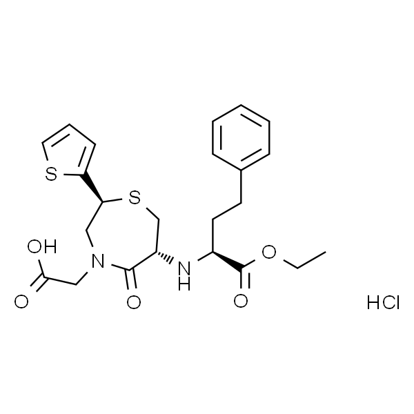 Temocapril Hydrochloride；盐酸替莫普利