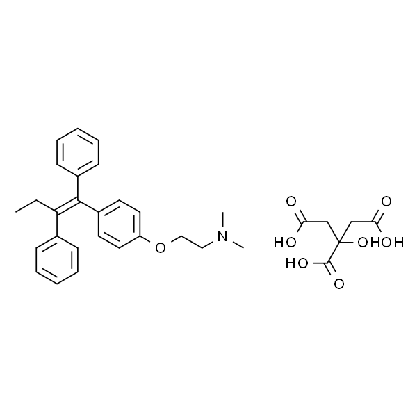 Tamoxifen Citrate；他莫昔芬柠檬酸盐