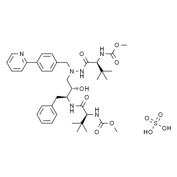 Atazanavir sulfate/BMS-232632 sulfate；硫酸阿扎那韦