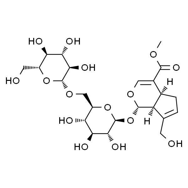 Genipin-1-b-D-gentiobioside；京尼平龙胆双糖苷