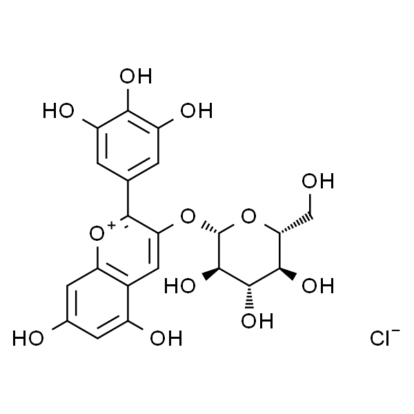 飞燕草素-3-O-葡萄糖苷 标准品