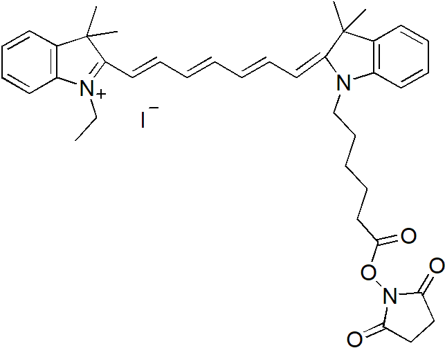 Cy5-E SE（Cy5-E 琥珀酰亚胺酯） 货号:               C5045  规格:               1mg