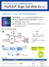 单细胞全基因组扩增分析PicoPLEX Single Cell WGA Kit v3